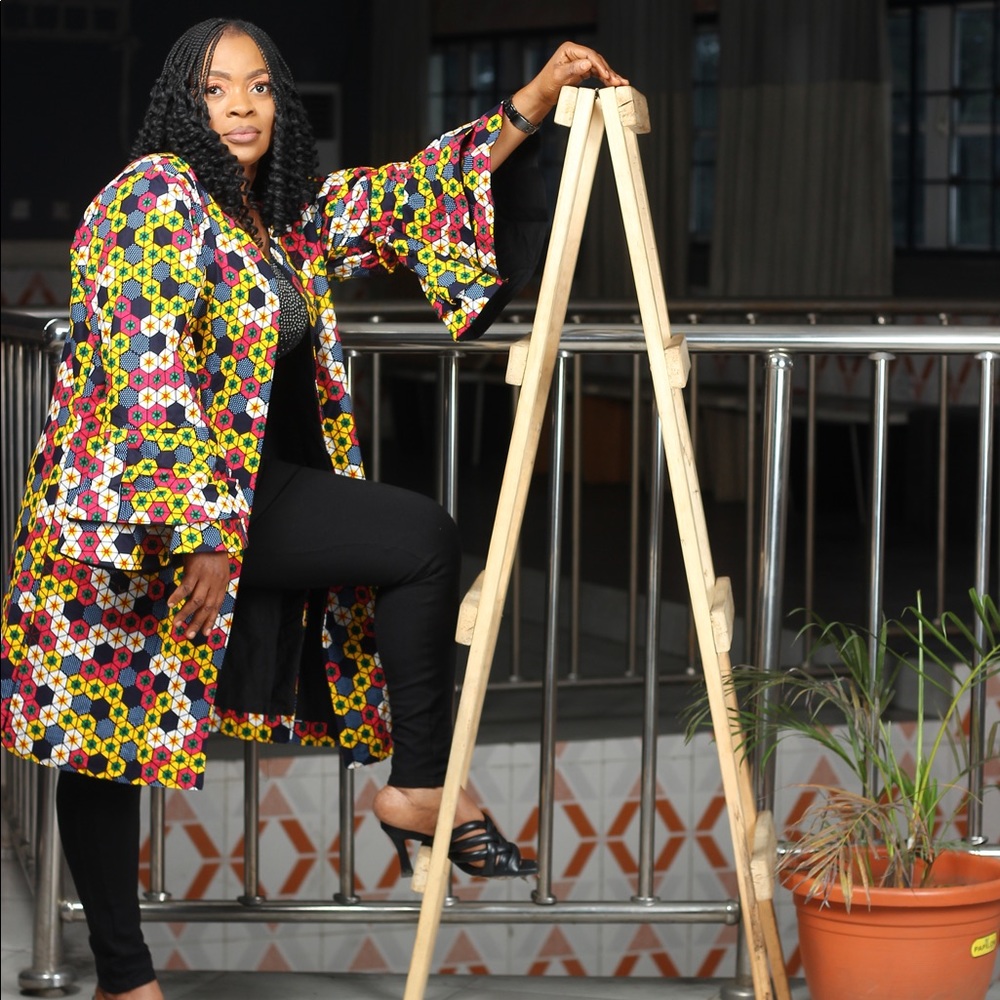 African print jacket